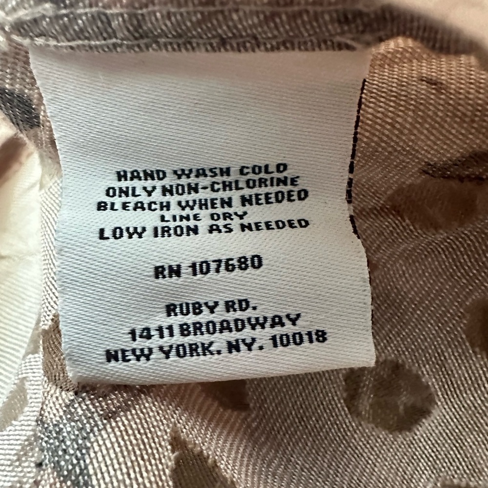 Ruby Road Floral Button Front Jacket Adjustable S… - image 6